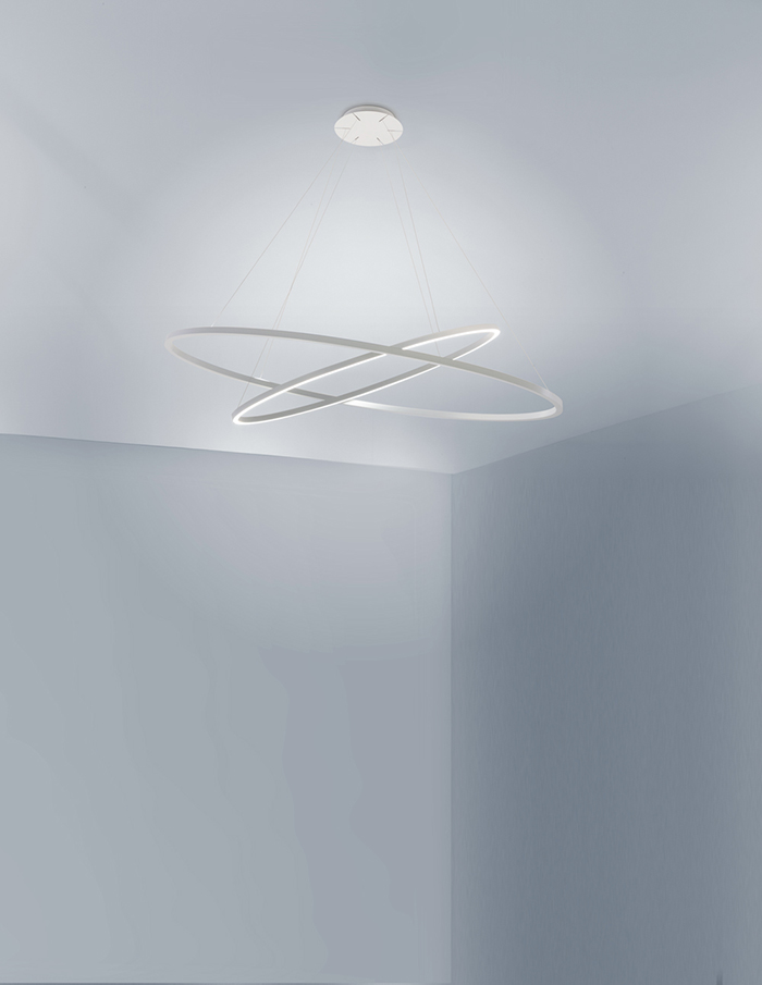 NEMO suspension lamp ELLISSE DOUBLE