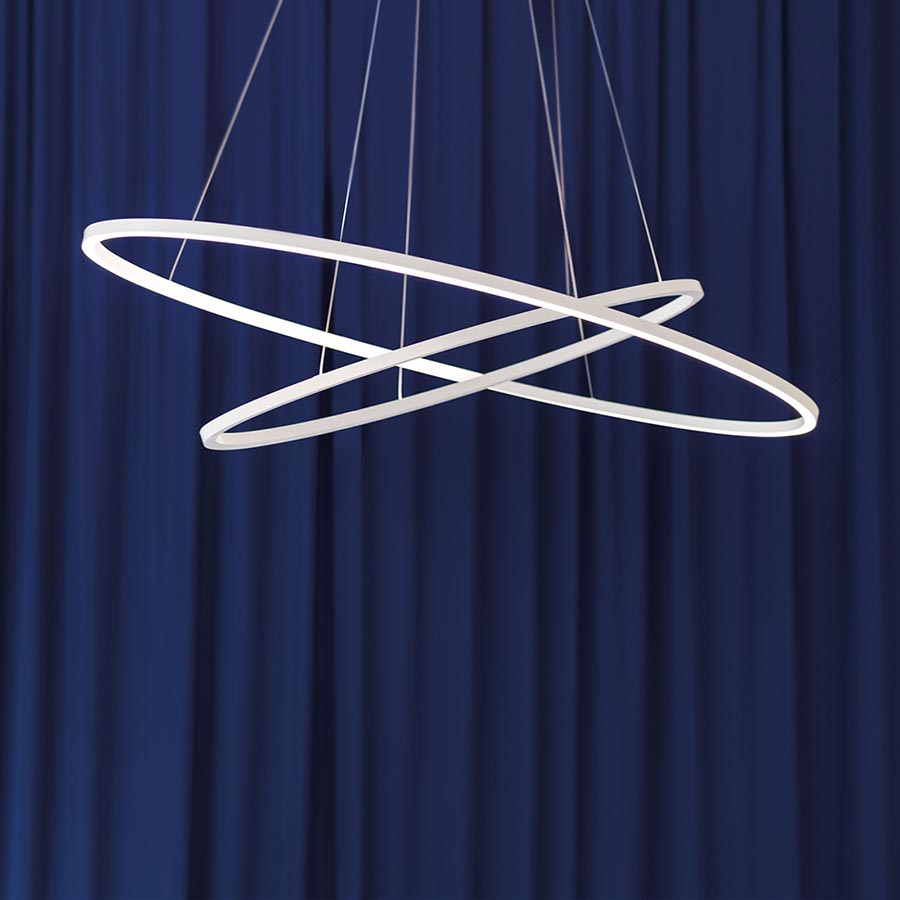 NEMO suspension lamp ELLISSE DOUBLE