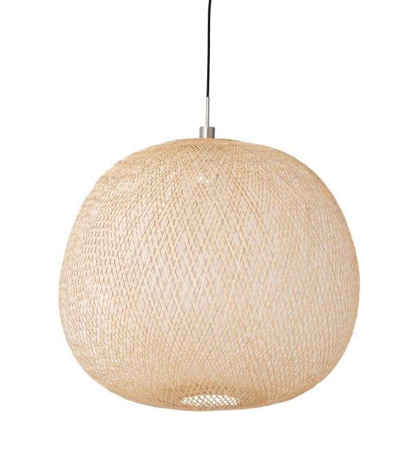 AY ILLUMINATE lampe à suspension AY ILLUMINATE (Ø 80 cm - Bambou tressé)