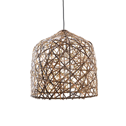 AY ILLUMINATE suspension lamp BLACK BIRD'S NEST