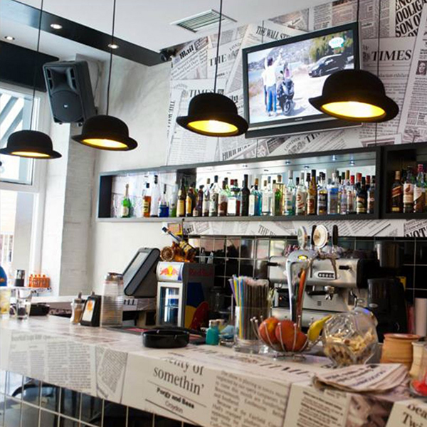 INNERMOST suspension lamp with hat JEEVES