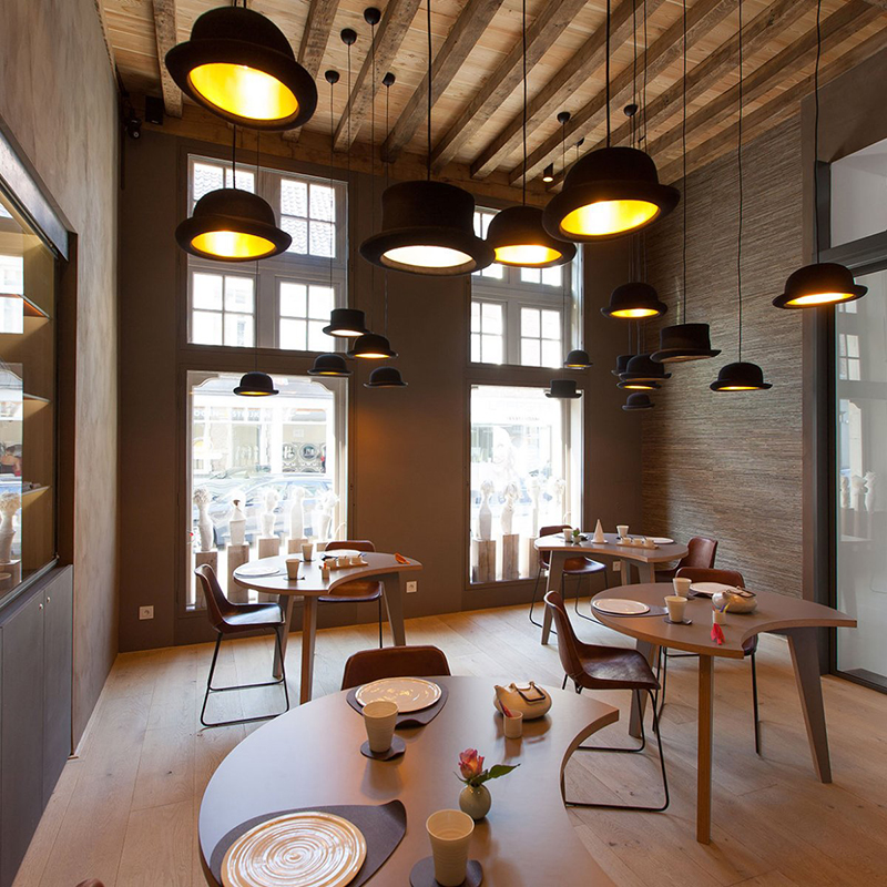 INNERMOST suspension lamp with hat JEEVES