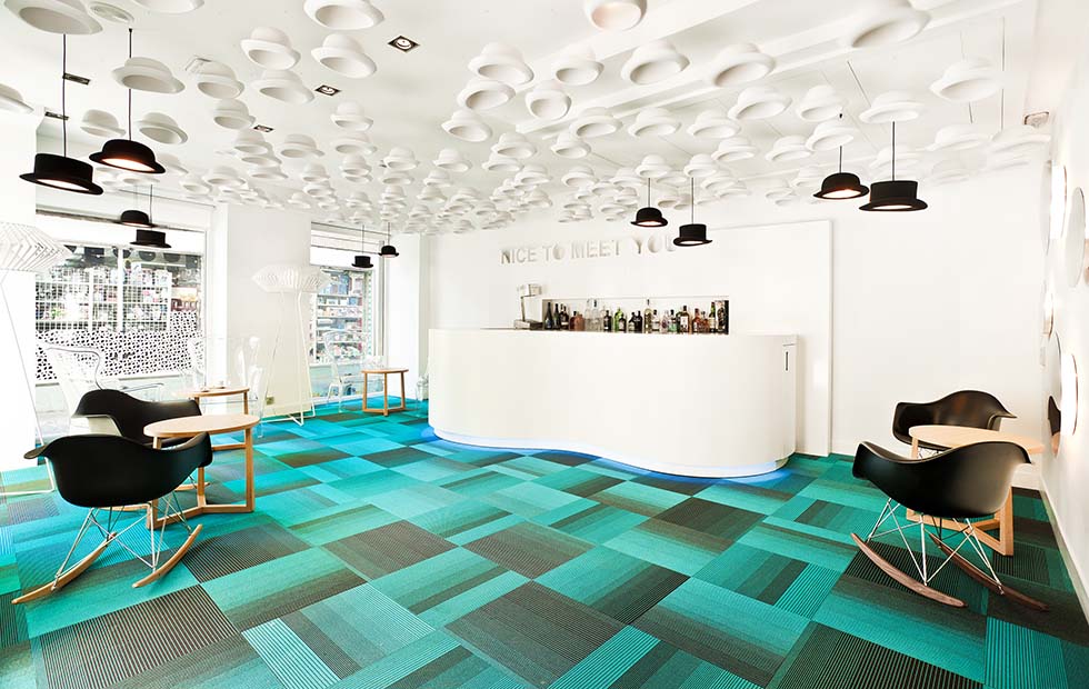 INNERMOST suspension lamp with hat JEEVES