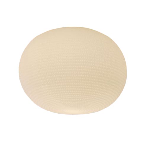 FONTANA ARTE lampe à plafond BIANCA (Ø 50 × 35 cm - Verre soufflé recouvert)
