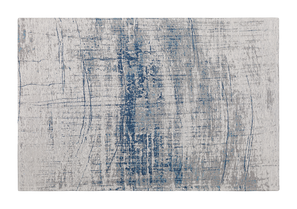 MEME DESIGN tapis rectangulaire RAGGIO DI LUNA (230 x 330 cm - Cotton de chenille et polyester)