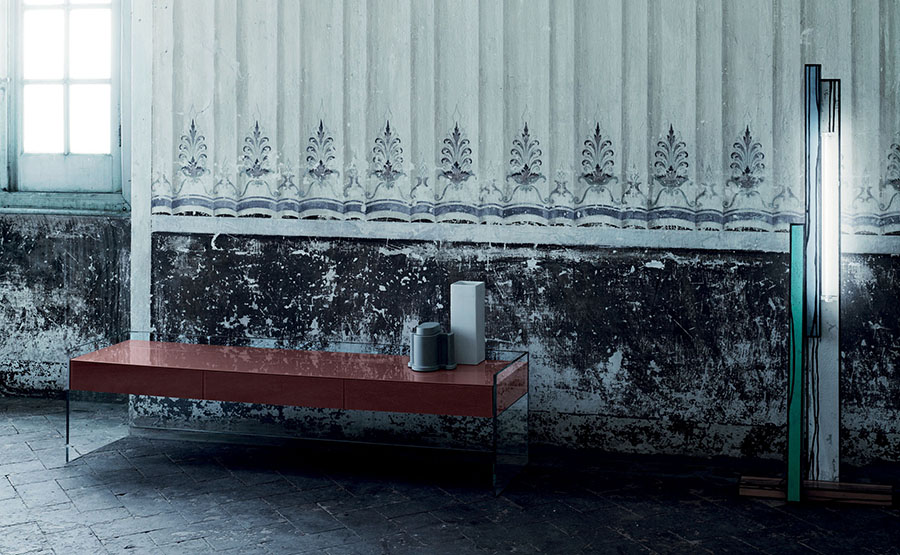 GLAS ITALIA chest of drawers FLOAT