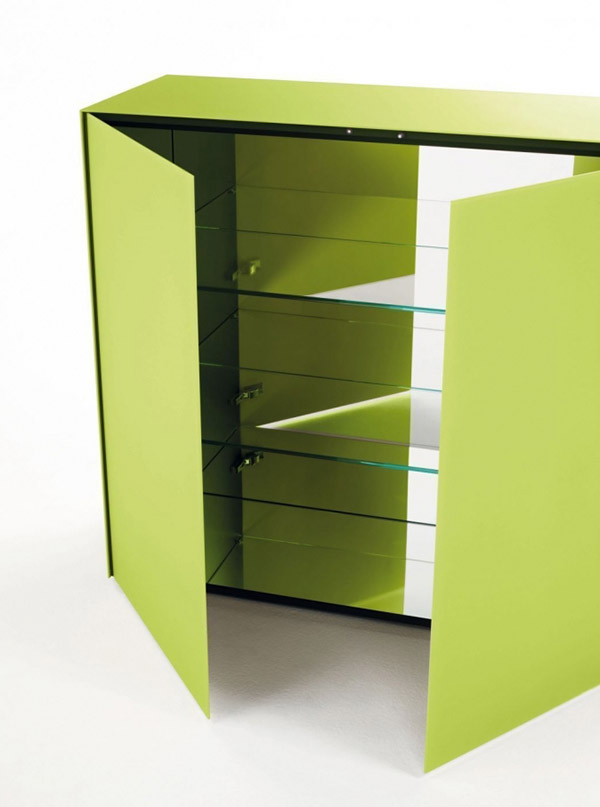 GLAS ITALIA storage furniture sideboard MAGIC BOX
