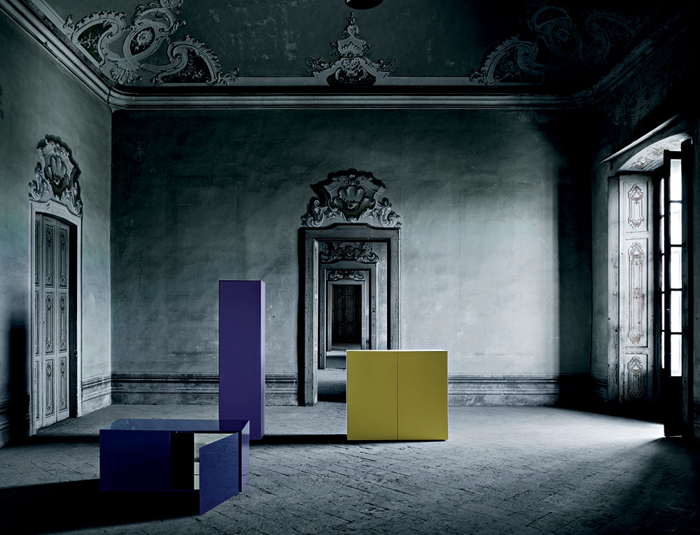 GLAS ITALIA storage furniture sideboard MAGIC BOX