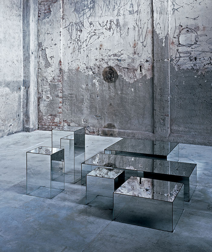 GLAS ITALIA coffee table ILLUSION