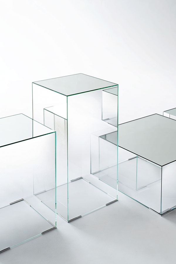 GLAS ITALIA coffee table ILLUSION