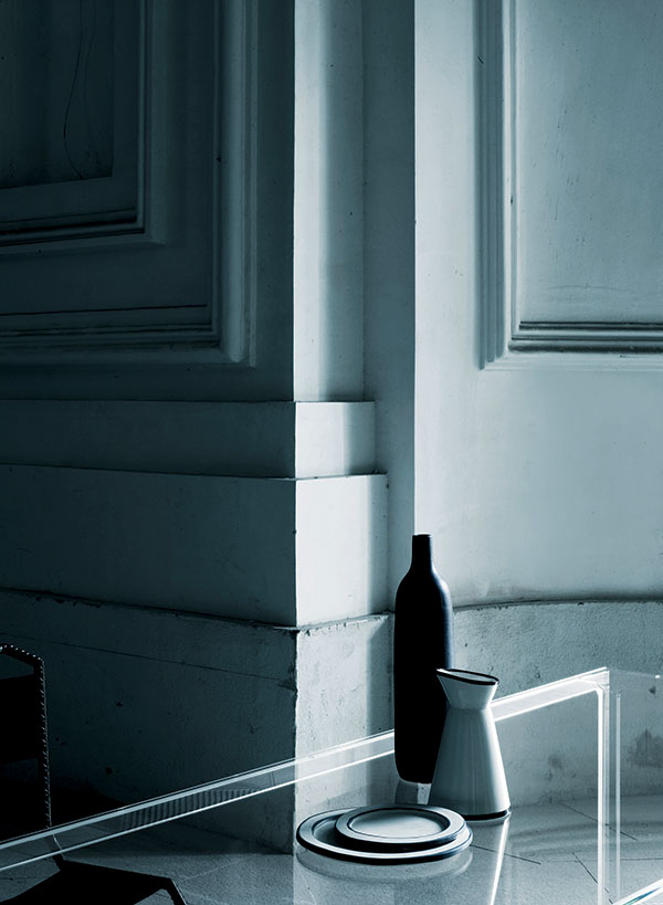 GLAS ITALIA rectangular table OSCAR