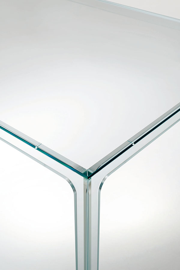GLAS ITALIA rectangular table OSCAR