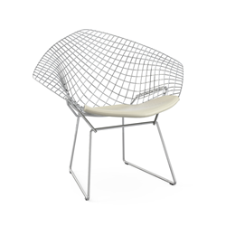 KNOLL armchair wirh cushion BERTOIA DIAMOND