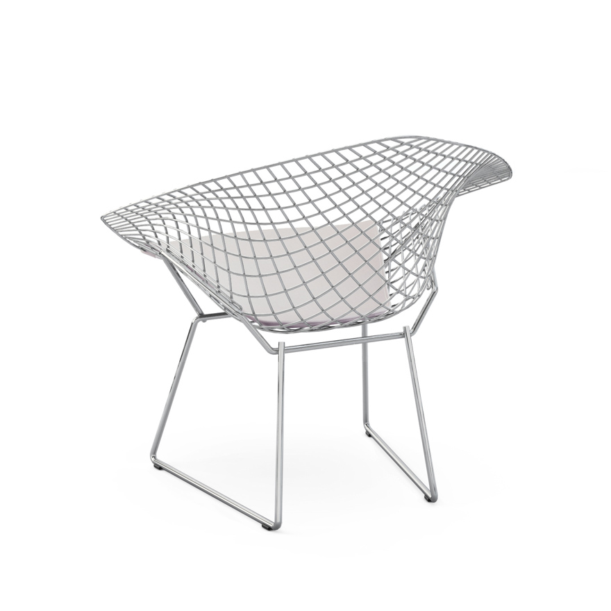 KNOLL armchair wirh cushion BERTOIA DIAMOND