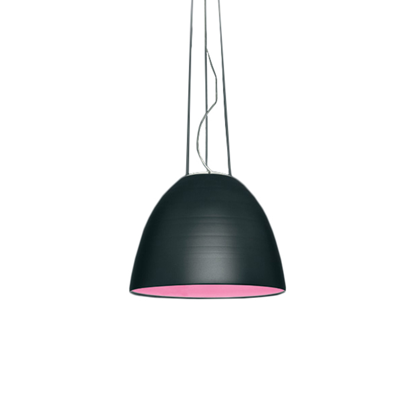 ARTEMIDE lampe à suspension NUR (gris anthracite avec filtre couleur - Aluminium, Verre)
