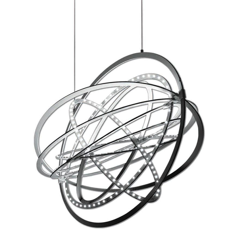 artemide lampe a suspension copernico suspension (gris - aluminium)
