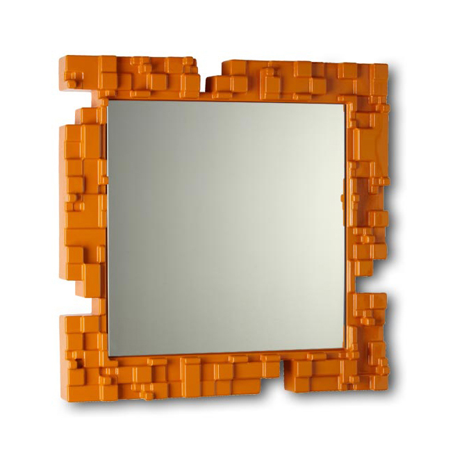 SLIDE miroir PIXEL (Orange - Polyéthylène)