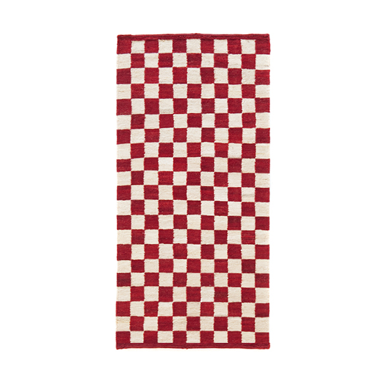 NANIMARQUINA tapis MELANGE Mélange PATTERN 5 (80x140 cm - Laine Afghane et frene)