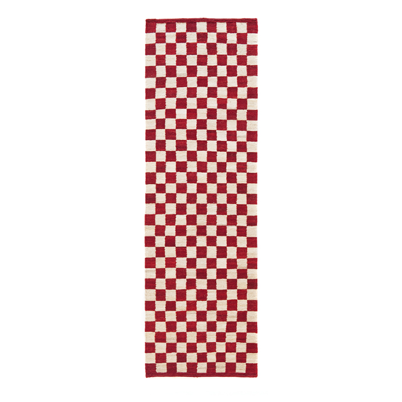 NANIMARQUINA tapis MELANGE Mélange PATTERN 5 (80x240 cm - Laine Afghane et frene)