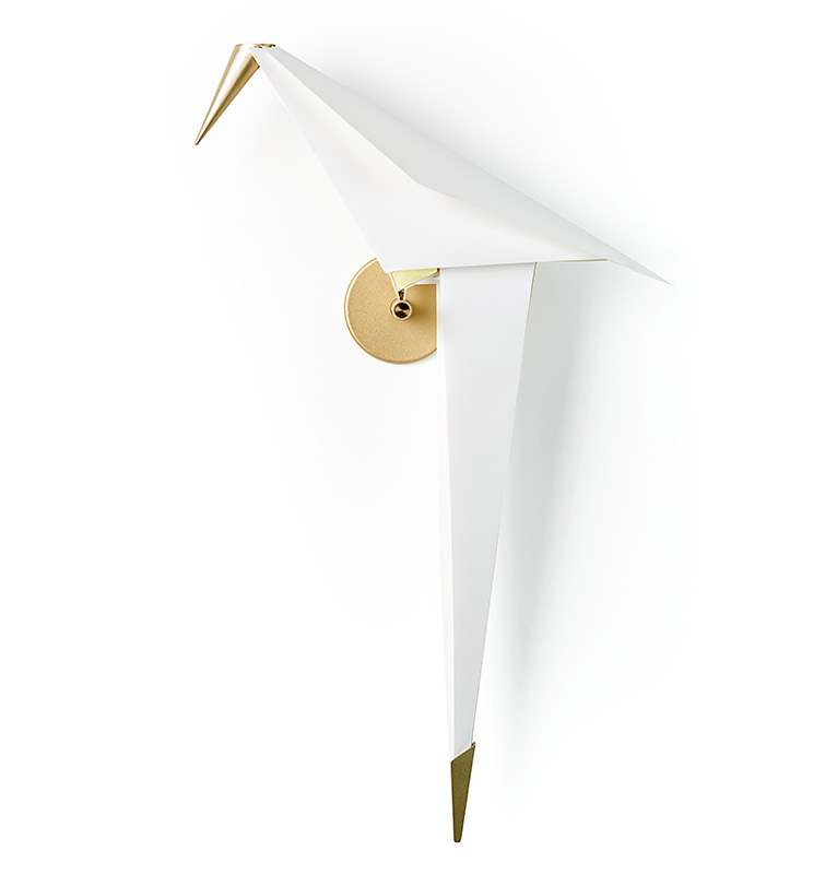 MOOOI lampe murale applique PERCH LIGHT WALL RECESSED (Small - acier, Aluminium et polypropylène)