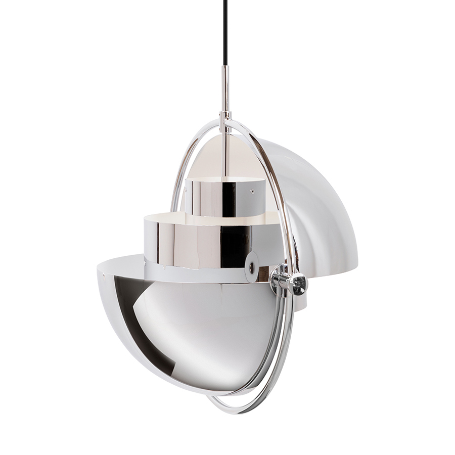 GUBI lampe à suspension MULTI-LITE (Chrome - Métal)