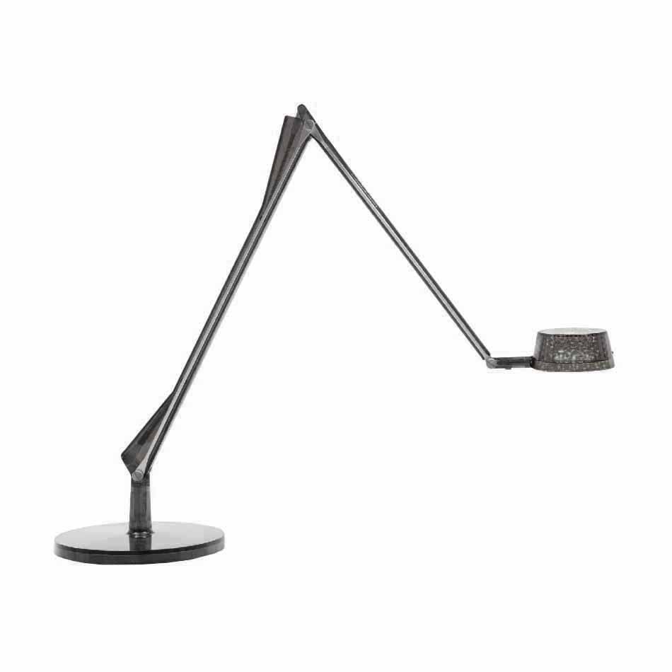 KARTELL lampe de table ALEDIN DEC (Fumé - Polycarbonate et aluminium)