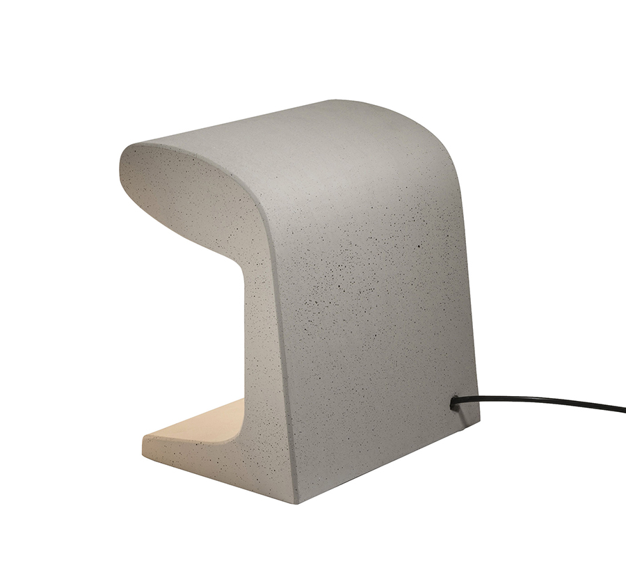 NEMO table and floor lamp BORNE BÉTON GRANDE