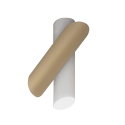 NEMO lampe au plafond plafonnier TUBES LARGE