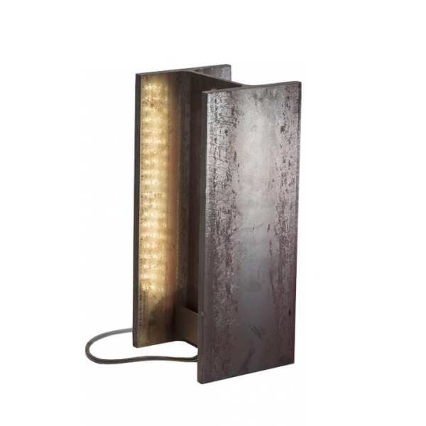 NEMO lampadaire ou lampe de table MAIS PLUS QUE CELA JE NE PEUX PAS (Pour intérieur - Métal brut)