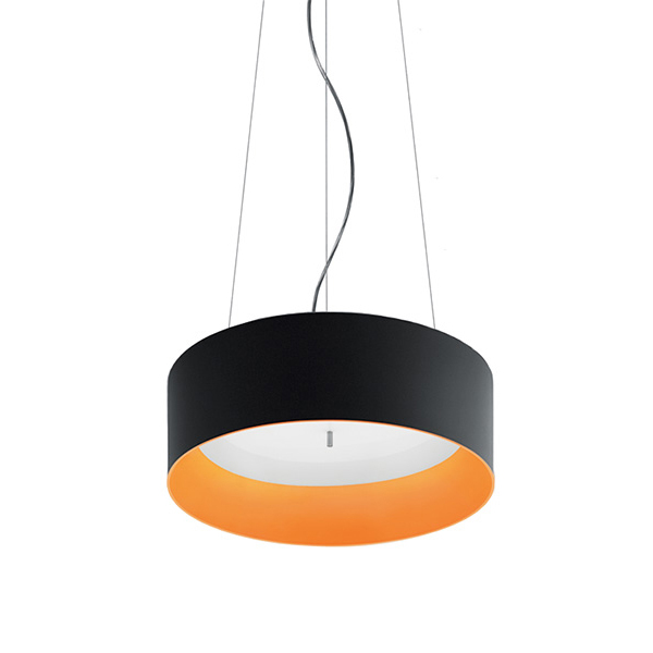 ARTEMIDE lampe à suspension TAGORA SUSPENSION 570 avec faisceau lumineux XF EMISSION DIRECTE (noir/o