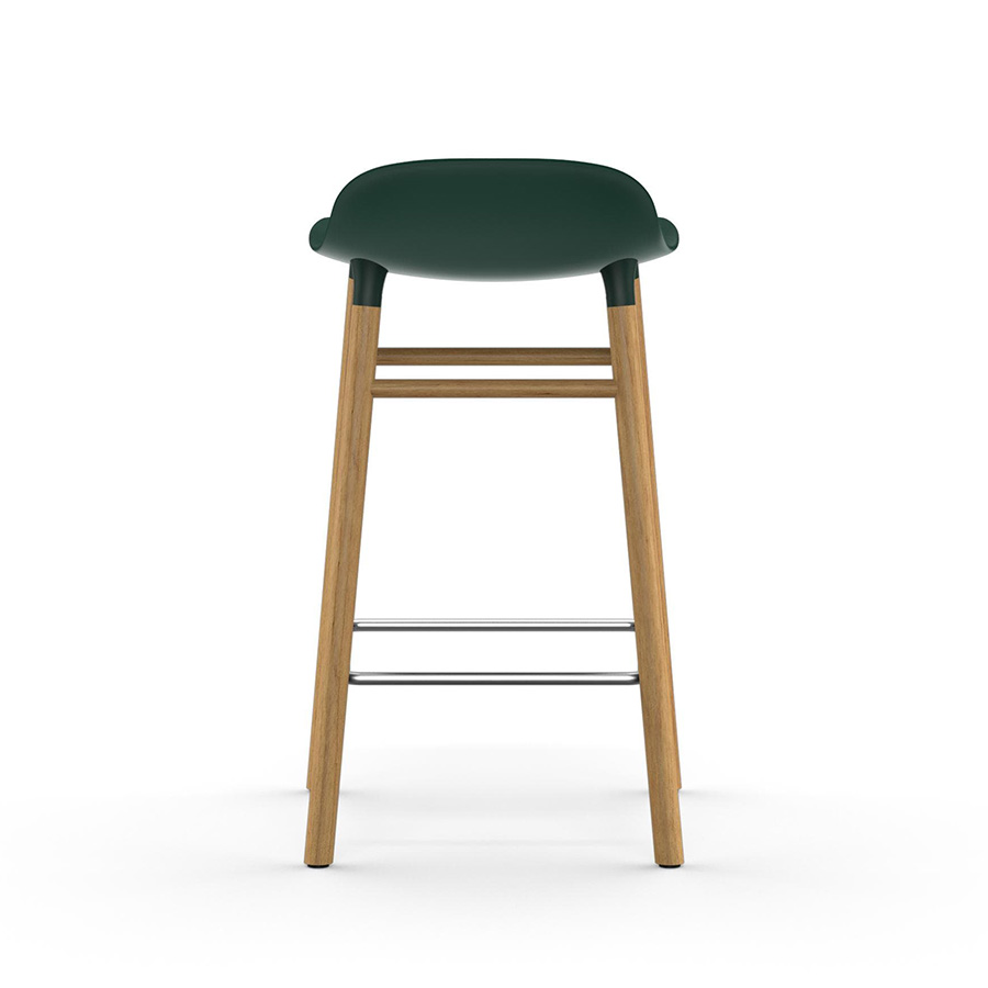 NORMANN COPENHAGEN stool FORM BARSTOOL H 65 cm with oak base