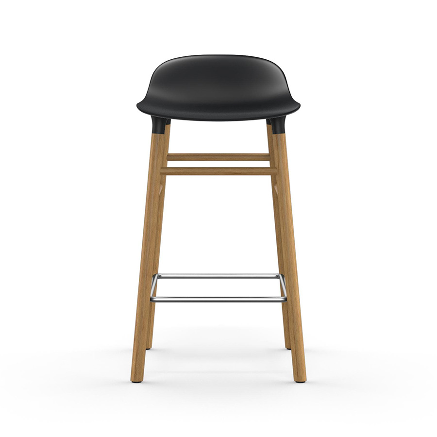 NORMANN COPENHAGEN stool FORM BARSTOOL H 65 cm with oak base