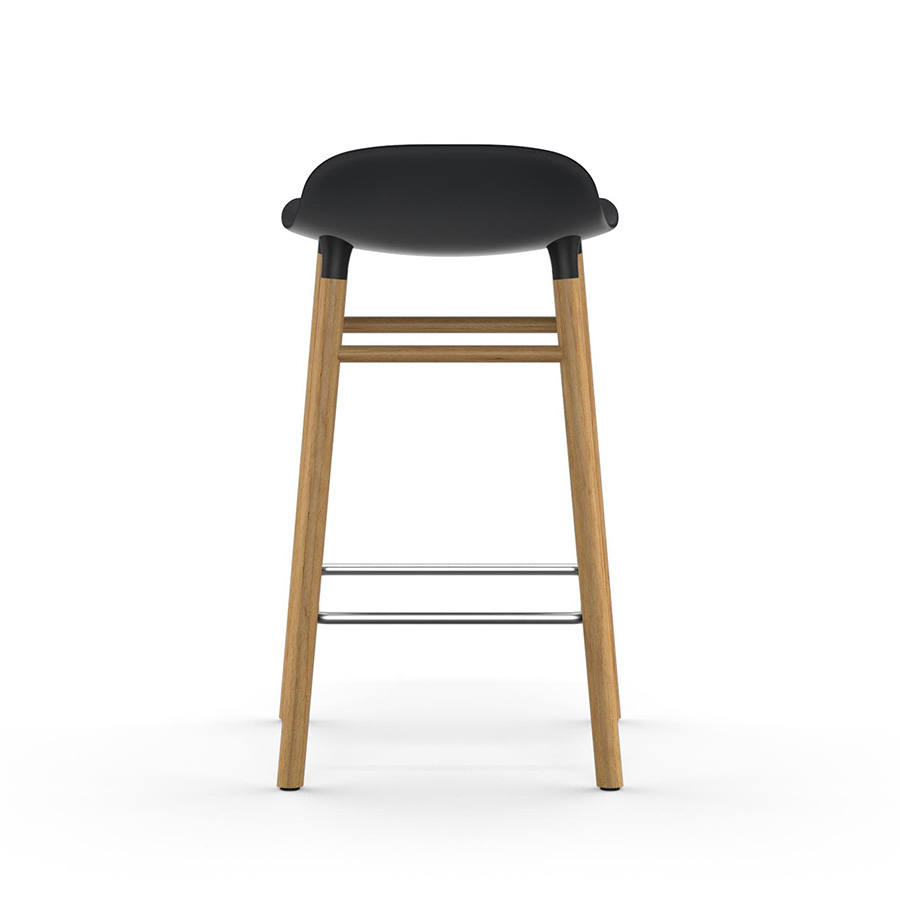 NORMANN COPENHAGEN stool FORM BARSTOOL H 65 cm with oak base