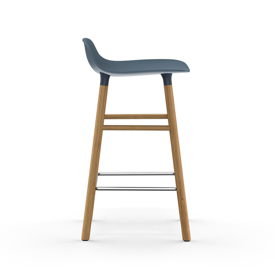 NORMANN COPENHAGEN stool FORM BARSTOOL H 65 cm with oak base