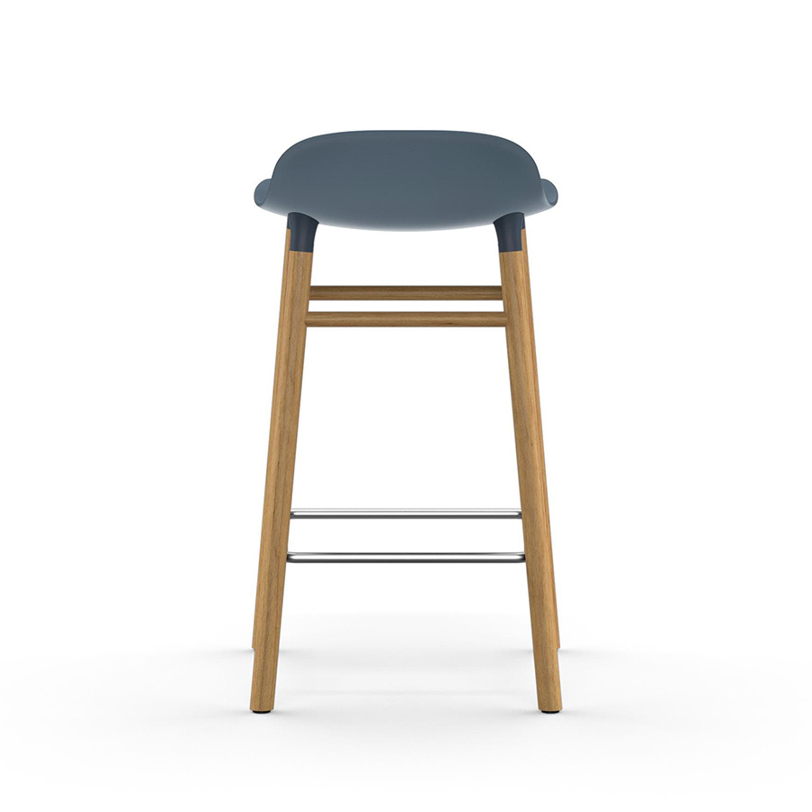 NORMANN COPENHAGEN stool FORM BARSTOOL H 65 cm with oak base