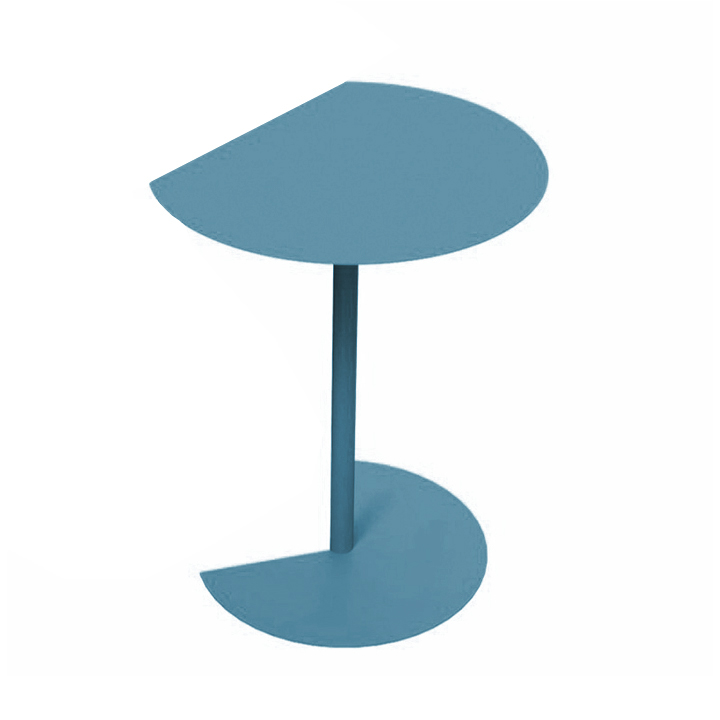 MEME DESIGN table basse WAY SOFA H 50 cm (Pétrole - Métal)