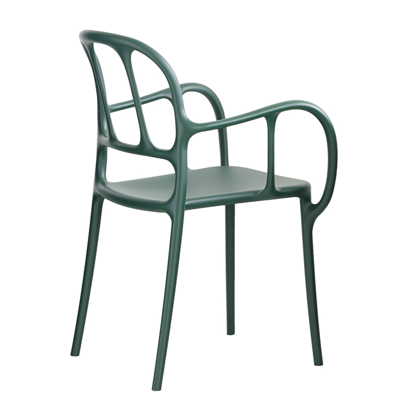MAGIS set de 2 chaises MILÀ (Vert - Polypropylène avec fibre de verre)