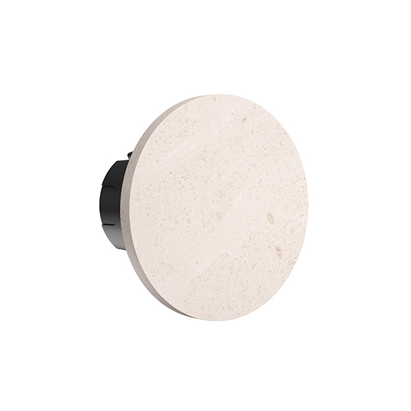 FLOS OUTDOOR lampe murale applique pour extérieur CAMOUFLAGE 140 2700K (Pierre crème d'orcia - alumi