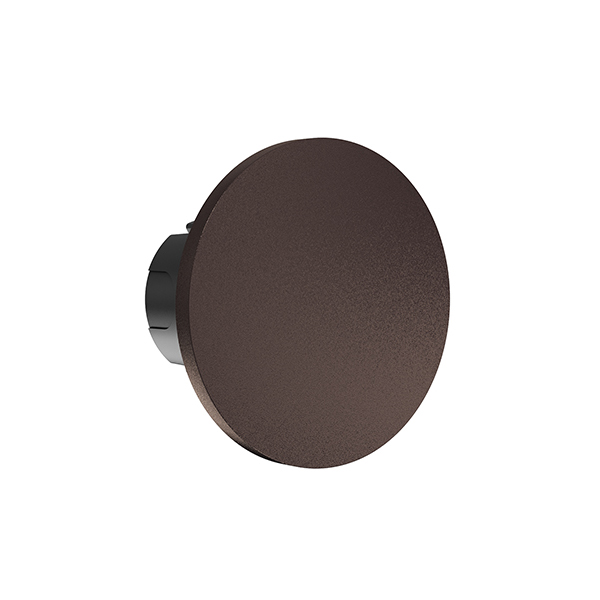 FLOS OUTDOOR lampe murale applique pour extérieur CAMOUFLAGE 140 3000K (Deep brown - aluminium et po