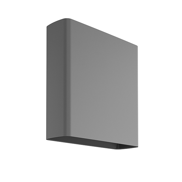 FLOS OUTDOOR lampe murale applique pour extérieur CLIMBER 175 DOWN FLOOD (Anthracite 4000K - alumini