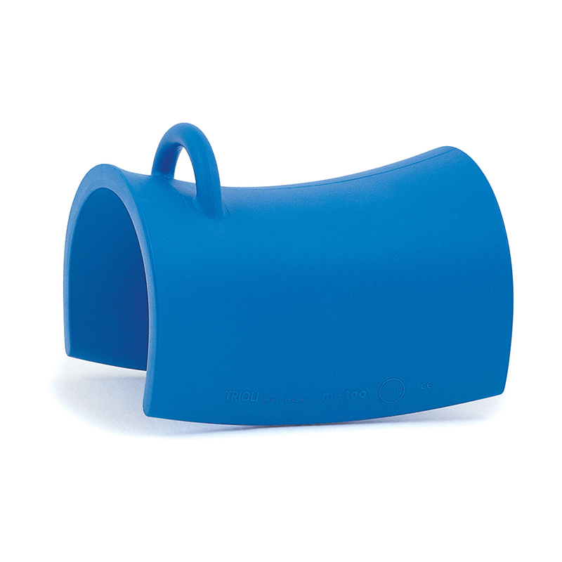 MAGIS chaise ou cheval à bascule pour enfants TRIOLI (Bleu - Polyéthylène)