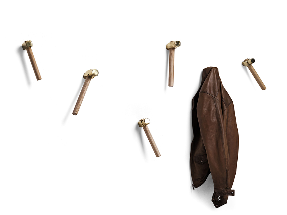 MOGG set of 3 wall coat stand BASTAAA