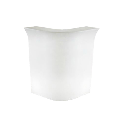 SLIDE luminous bar counter with sink and mixer JUMBO CORNER