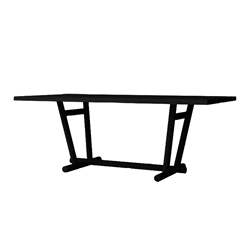 ALMA DESIGN table WOODBRIDGE H 75 cm