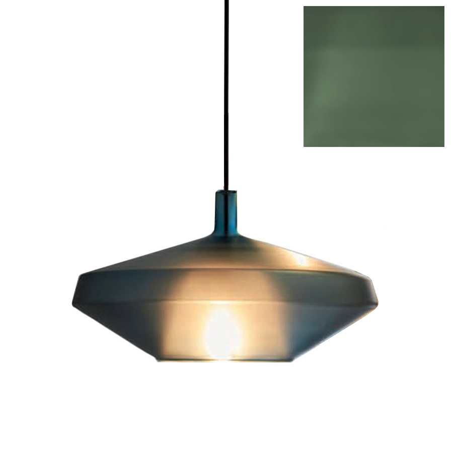 PENTA LIGHT lampe à suspension MOM FAMILY LOW (Vert sauge - Verre borosilicate)