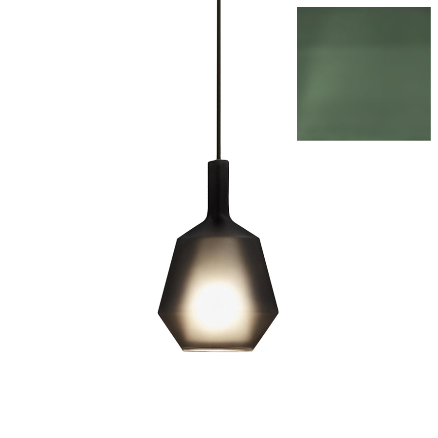 PENTA LIGHT lampe à suspension MOM FAMILY FATTY (Vert sauge - Verre borosilicate)