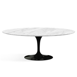 KNOLL table ovale TULIP collection Eero Saarinen 198x121 cm
