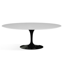 KNOLL table ovale TULIP collection Eero Saarinen 198x121 cm