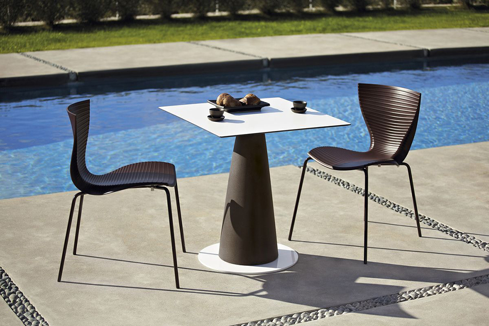 SLIDE set de 2 chaises GLORIA