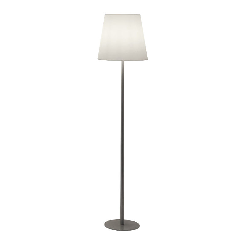 SLIDE lampadaire ALI BABA STEEL H 185 cm (Base en métal galvanisé - Polyéthylène et métal)